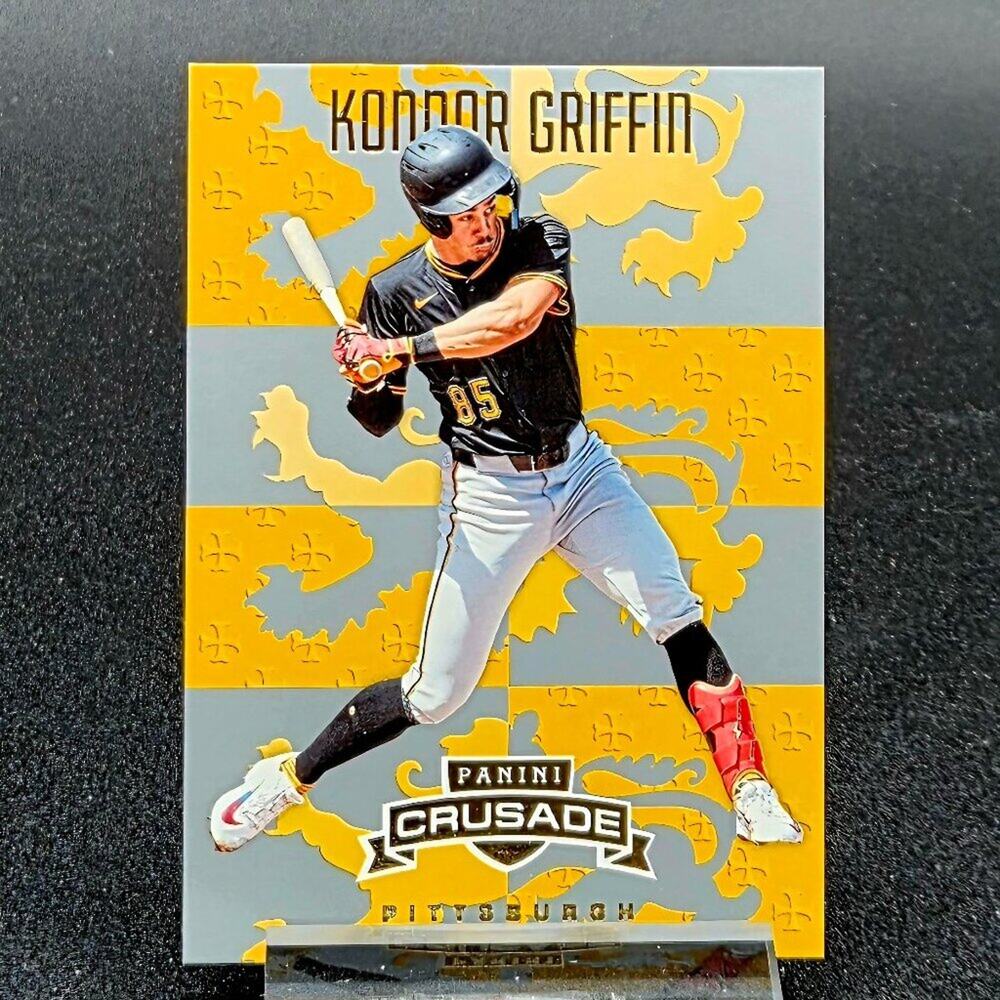 2025 Konnor Griffin Crusade Gold Foil RC Pittsburgh Pirates Top Prospect
